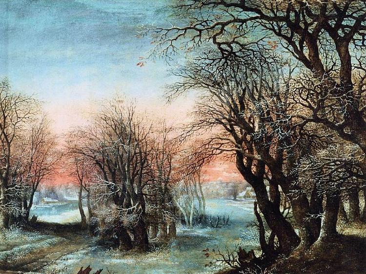 Denys Van Alsloot Winter Landscape Spain oil painting art
